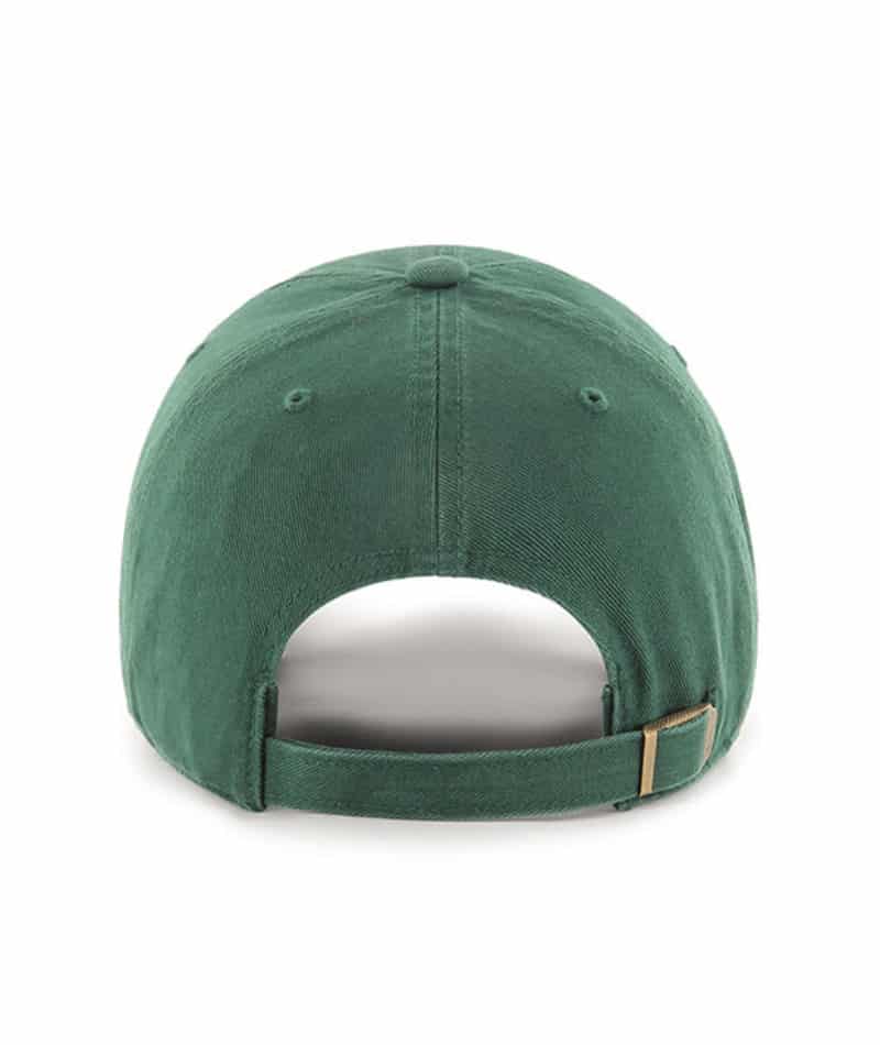 Michigan State Spartans 47 Brand Vintage Green Clean Up Adjustable Hat - Image 2