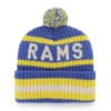 Los Angeles Rams 47 Brand Montego Bering Cuff Knit Hat - Image 2