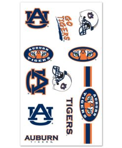 Auburn Tigers Temporary Tattoos