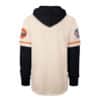 Houston Astros Men's 47 Brand Cooperstown Cream Shortstop Pullover Hoodie - Image 2