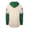Oakland Athletics Men's 47 Brand Cooperstown Cream Shortstop Pullover Hoodie - Image 2