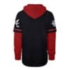 Atlanta Braves Men's 47 Brand Navy Shortstop Pullover Hoodie - Image 2