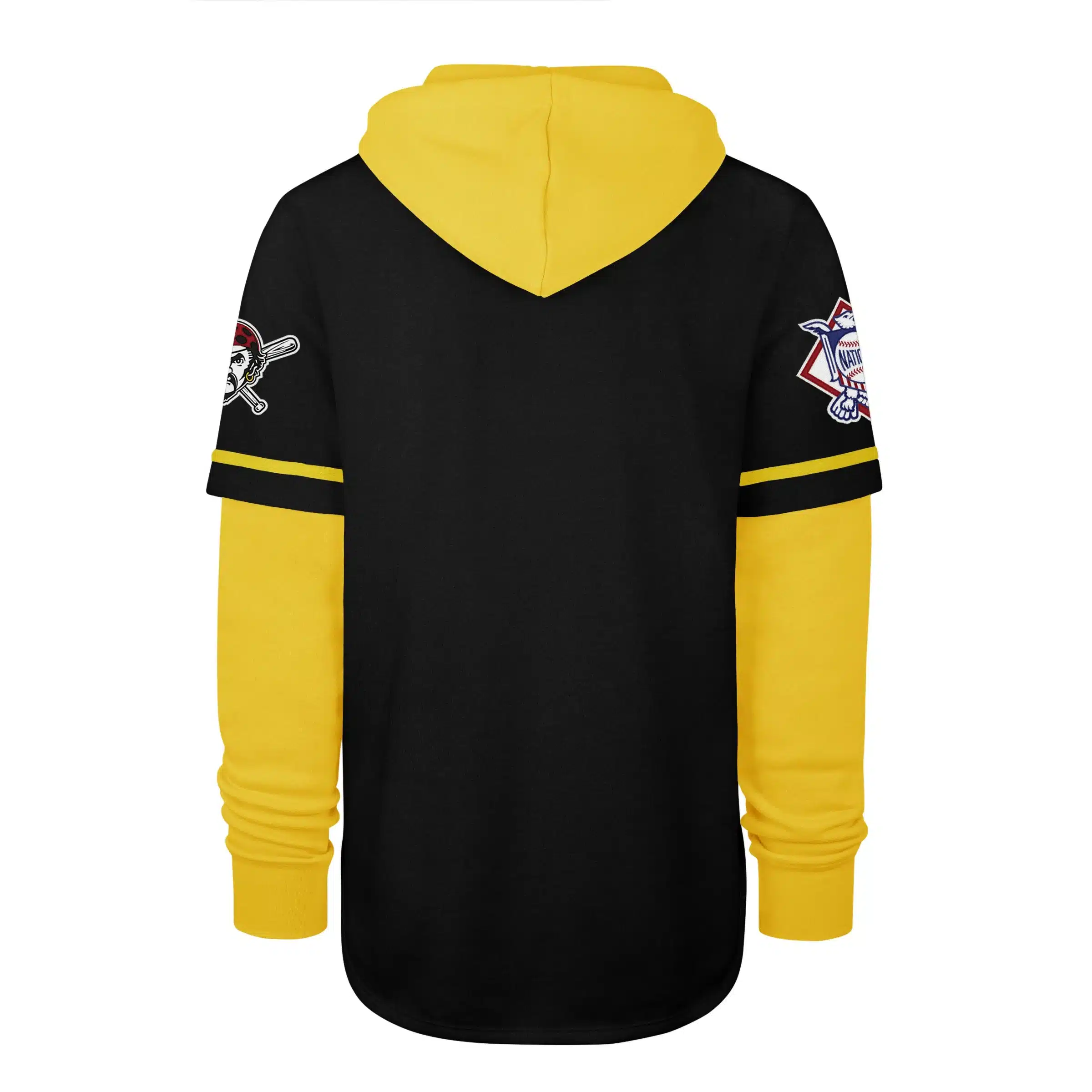 Pittsburgh Pirates Men's 47 Brand Black Shortstop Pullover Hoodie - Image 2