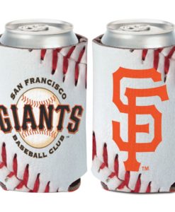 San Francisco Giants 12 oz White Ball Can Cooler Holder