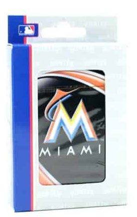 Miami Marlins Playing Cards