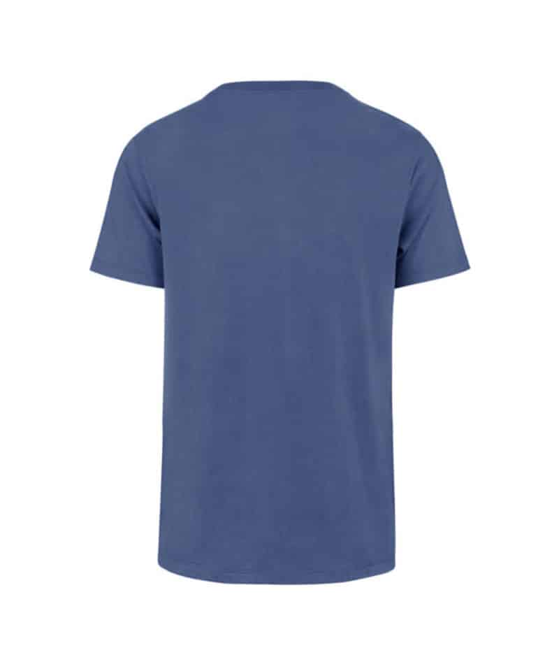 Los Angeles Dodgers Men's 47 Brand Vintage Blue T-Shirt Tee - Image 2