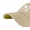 New York Yankees 47 Brand Khaki Yellow Ballpark Clean Up Adjustable Hat - Image 2
