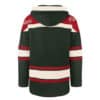 Minnesota Wild Men's 47 Brand Vintage Dark Green Pullover Jersey Hoodie - Image 2
