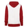 Philadelphia Phillies Men's 47 Brand White Red Pinstripe Pullover Hoodie - Image 2