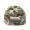 Detroit Tigers 47 Brand Tarpoon Faded Camo Clean Up Adjustable Hat - Image 2