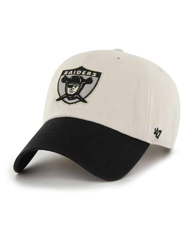 Las Vegas Raiders 47 Brand Legacy Bone Clean Up Adjustable Hat - Image 3