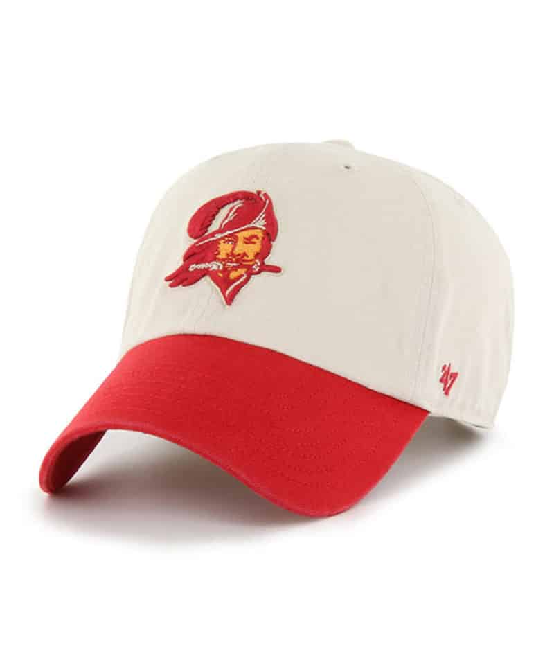 Tampa Bay Buccaneers 47 Brand Legacy Bone Clean Up Adjustable Hat - Image 3