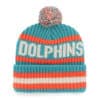 Miami Dolphins 47 Brand Neptune Bering Cuff Knit Hat - Image 2