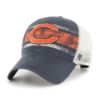 Chicago Bears 47 Brand Interlude Vintage Navy MVP Mesh Snapback Hat