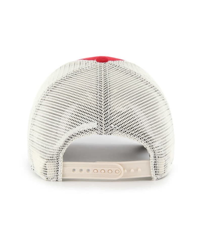 Kansas City Chiefs 47 Brand Interlude Vintage Red MVP Mesh Snapback Hat - Image 2