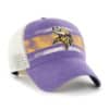 Minnesota Vikings 47 Brand Interlude Vintage Purple MVP Mesh Snapback Hat - Image 3