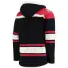 San Francisco 49ers Men's 47 Brand Black Pullover Jersey Hoodie - Image 3