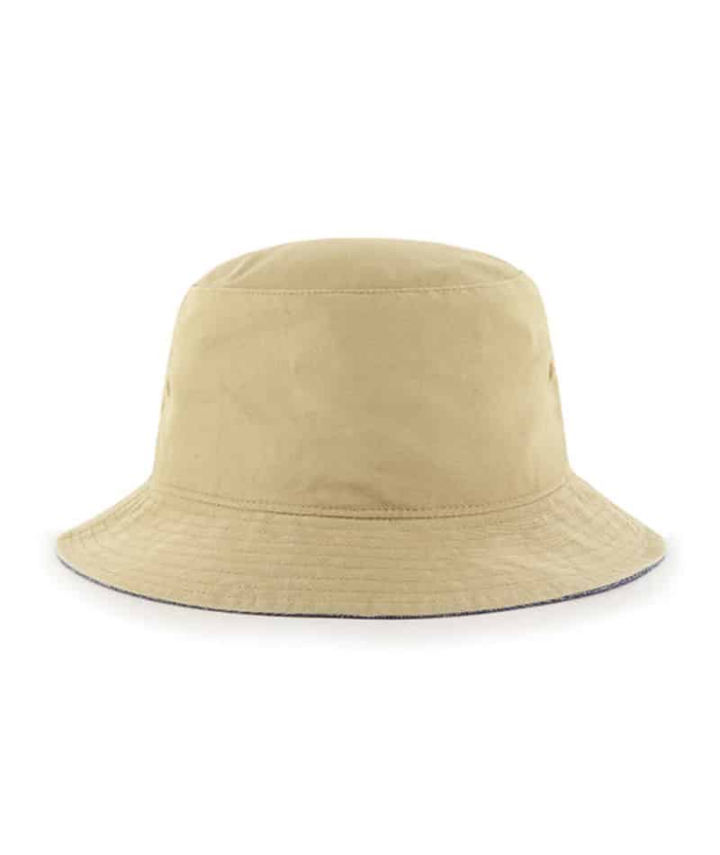 Houston Astros 47 Brand Khaki Chambray Ballpark Bucket Hat - Image 3