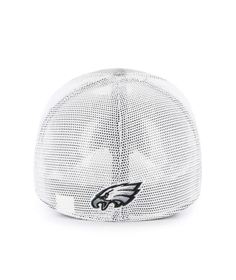 Philadelphia Eagles 47 Brand Gray Hitch Contender Stretch Fit Hat - Image 2