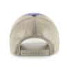 New England Patriots 47 Brand Vintage Blue Juncture Khaki Mesh Snapback Hat - Image 2