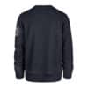 Detroit Tigers Men's 47 Brand Cooperstown Atlas Blue Crew Sweatshirt - Image 2