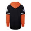 Detroit Tigers Men's 47 Brand Navy Orange Shortstop Pullover Hoodie - Image 2