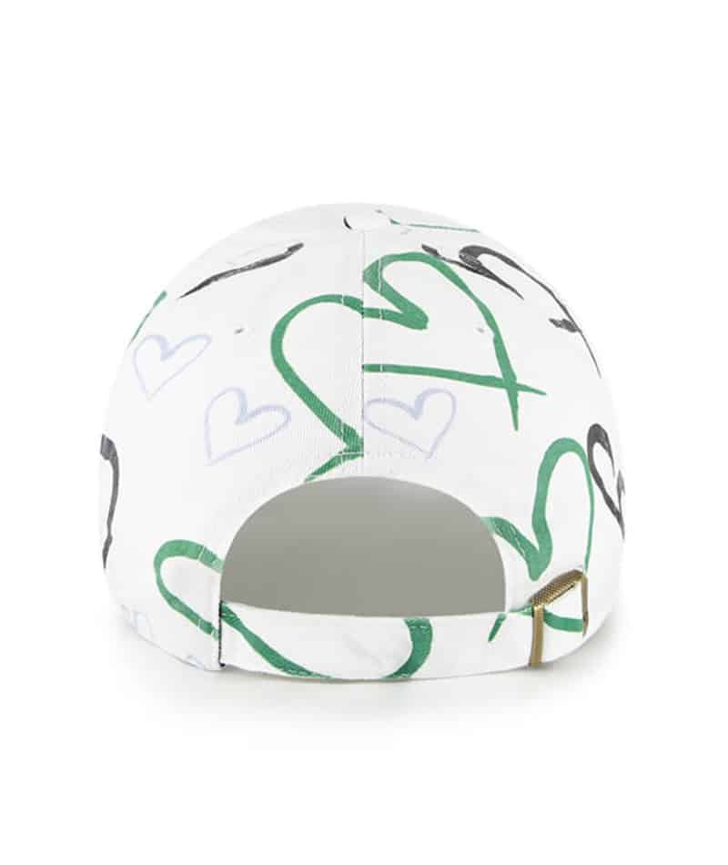 Philadelphia Eagles YOUTH 47 Brand Legacy White Clean Up Adjustable Hat - Image 2