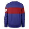 New York Giants Men's 47 Brand Blue Crew Long Sleeve Sweatshirt - Image 2