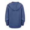 Detroit Lions Women's 47 Brand Cadet Blue Script Kennedy Pullover Hoodie - Image 2