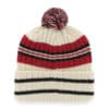 Kansas City Chiefs 47 Brand Hone Natural Cuff Knit Hat - Image 2
