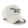 Philadelphia Eagles 47 Brand Classic Gray Clean Up Adjustable Hat - Image 3
