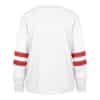 Kansas City Chiefs Women's 47 Brand White Wash Long Sleeve T-Shirt Tee - Image 2