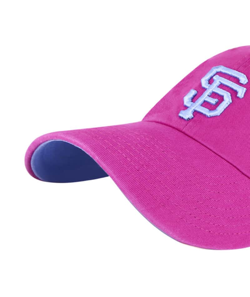 San Francisco Giants 47 Brand Orchid Ballpark Clean Up Adjustable Hat - Image 3