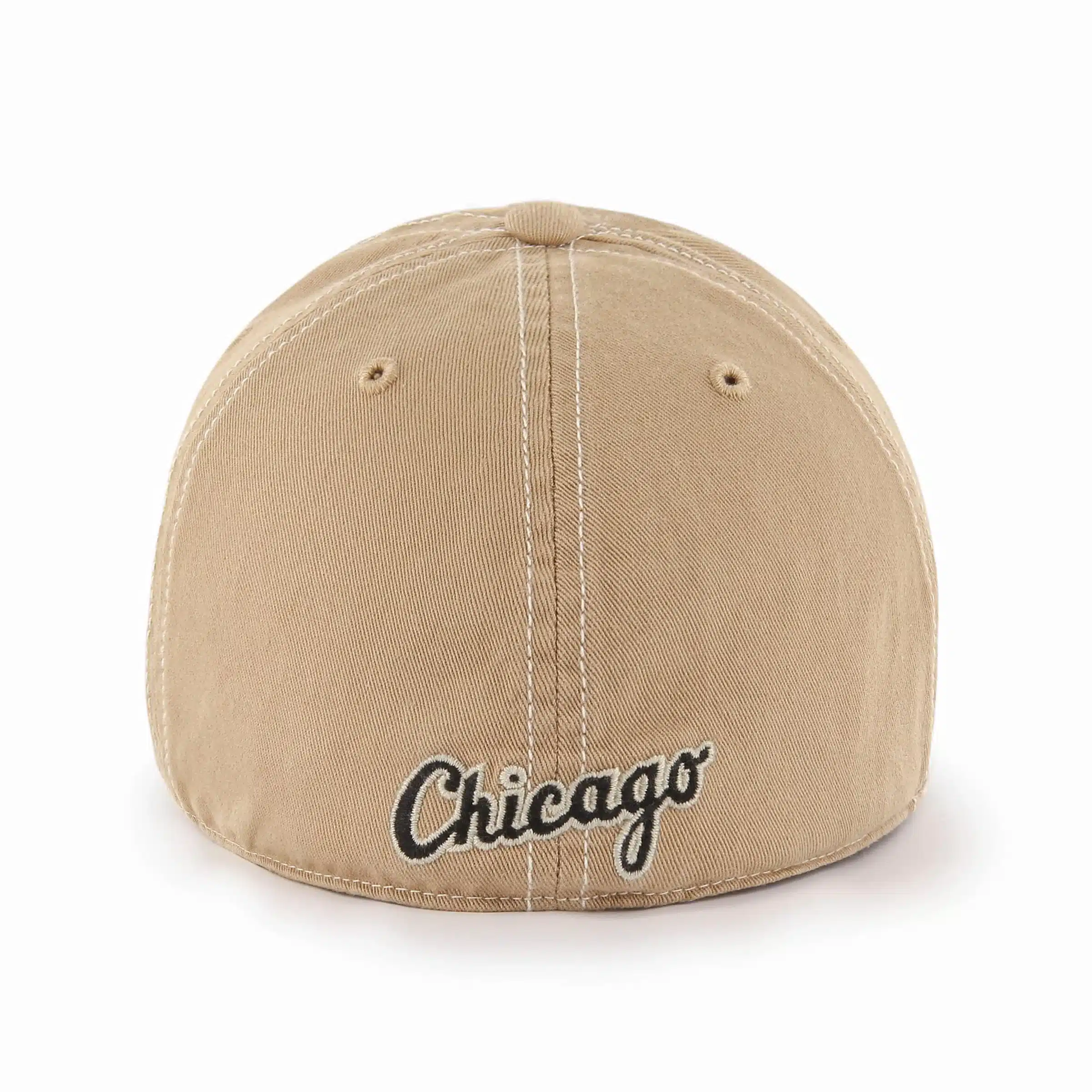 Chicago White Sox 47 Brand Khaki Haven Franchise Fitted Hat - Image 2