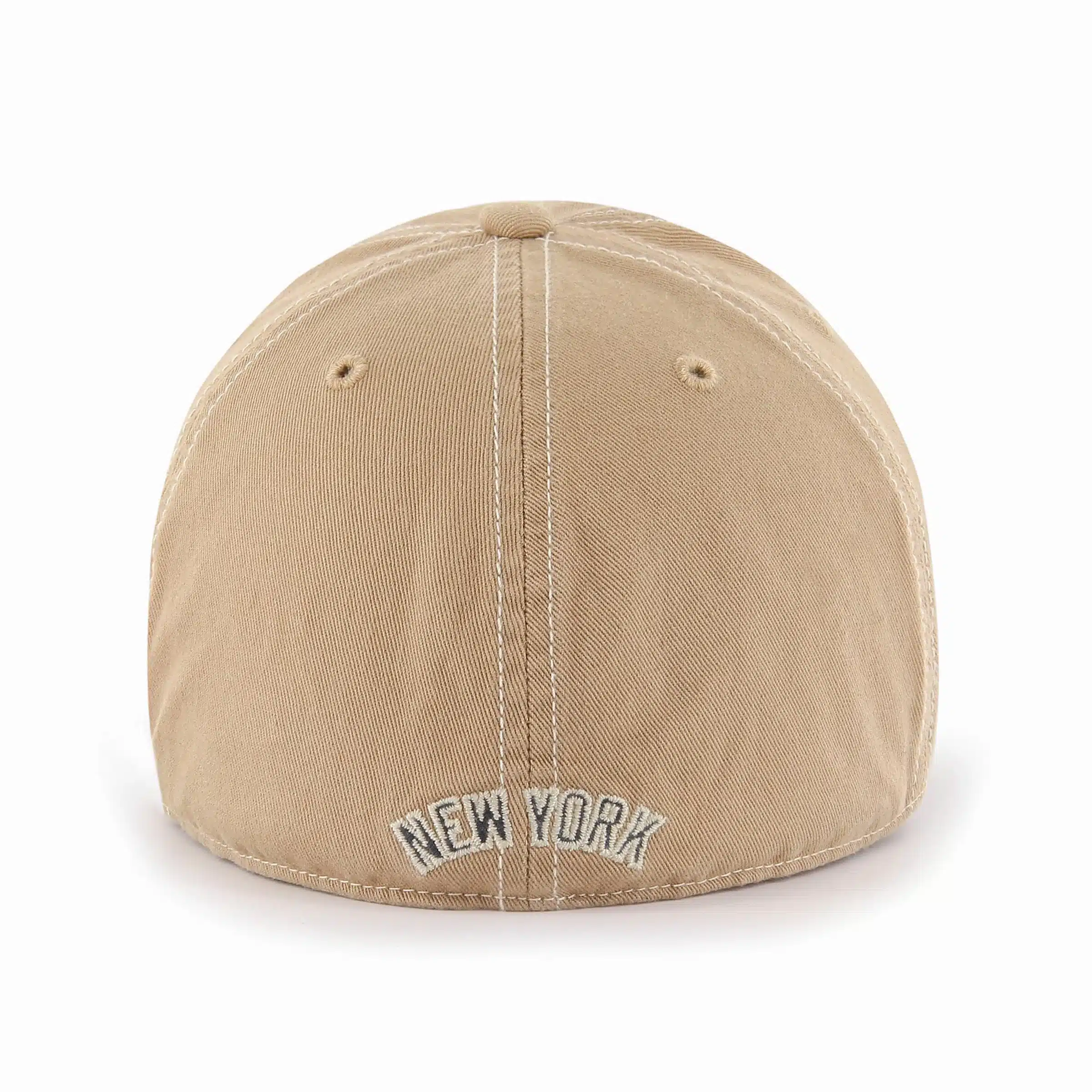 New York Yankees 47 Brand Khaki Haven Franchise Fitted Hat - Image 2