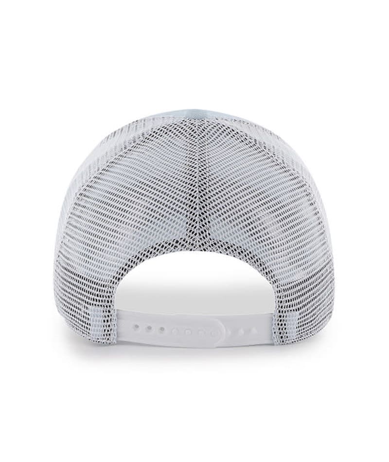 Detroit Tigers Women's 47 Brand Blazer Haze MVP White Mesh Snapback Hat - Image 2