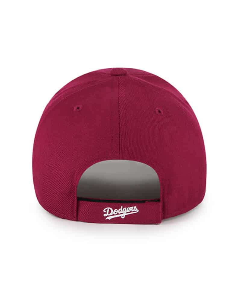 Los Angeles Dodgers 47 Brand Cardinal MVP Adjustable Hat - Image 2