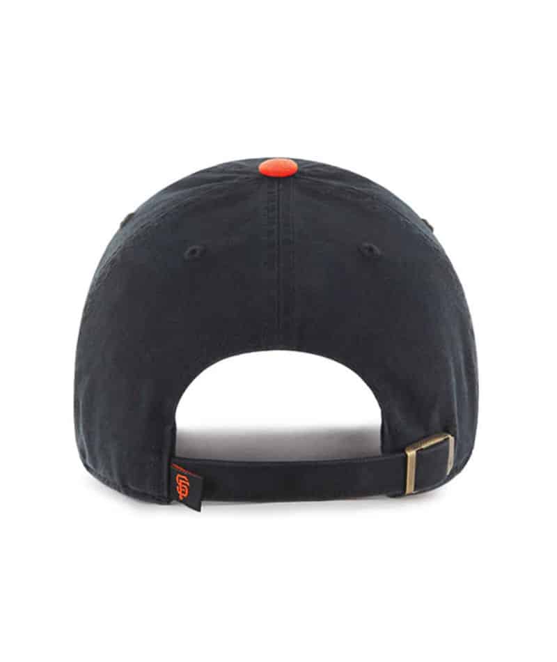 San Francisco Giants TODDLER 47 Brand Orange Black Clean Up Adjustable Hat - Image 2