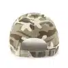 Atlanta Braves 47 Brand Camo Tarpoon Faded Clean Up Adjustable Hat - Image 2