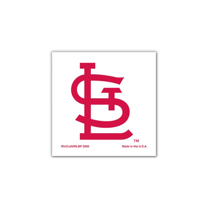 St. Louis Cardinals Tattoo 4 Pack