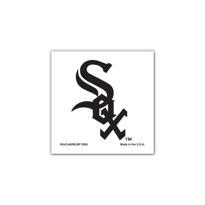 Chicago White Sox Tattoo 4 Pack