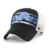 Detroit Lions 47 Brand Interlude Vintage Black MVP Mesh Snapback Hat - Image 2