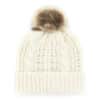 Washington Commanders Women's 47 Brand White Cream Meeko Cuff Knit Hat - Image 2