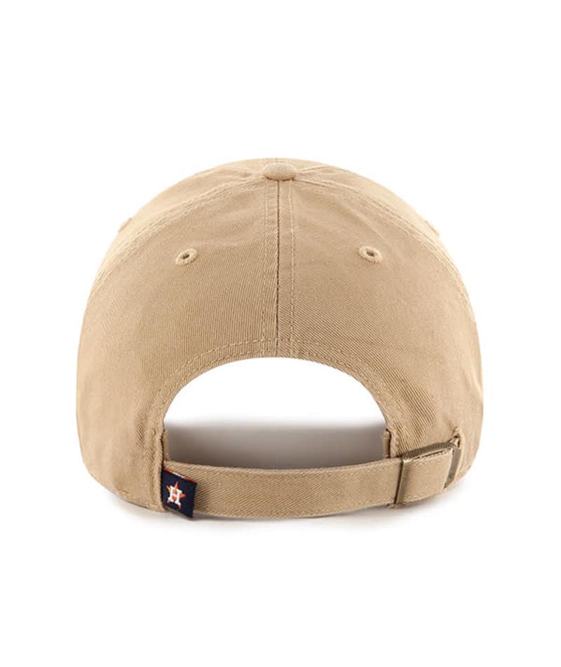 Houston Astros 47 Brand Khaki Clean Up Adjustable Hat - Image 2