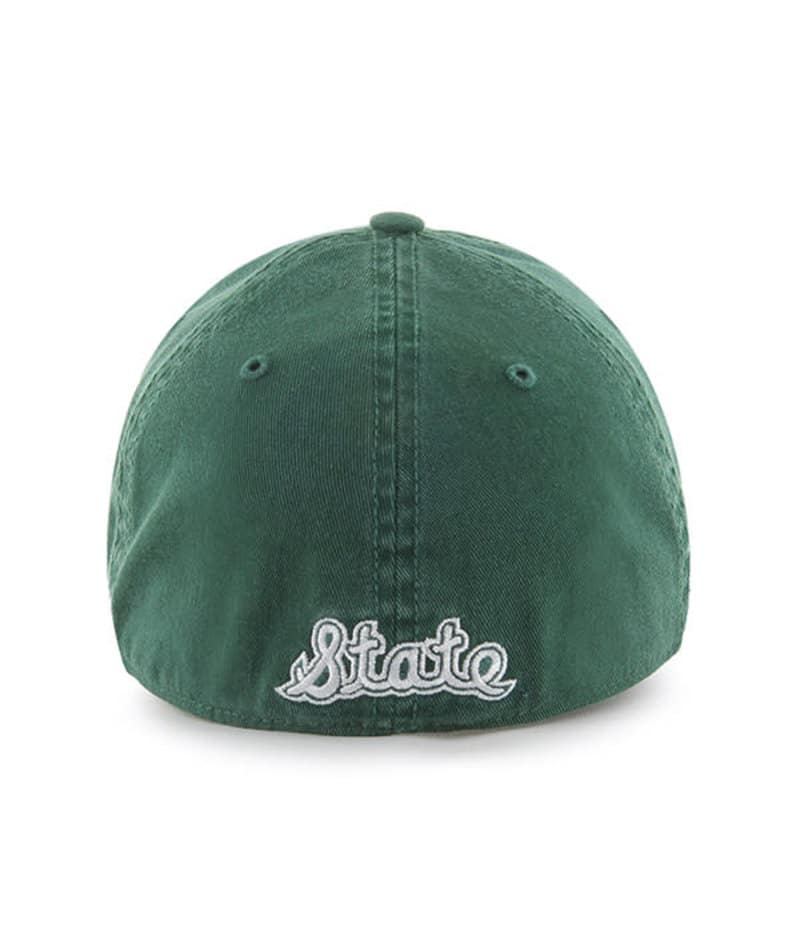 Michigan State Spartans Vintage 47 Brand Green Franchise Fitted Hat - Image 2