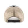 Detroit Lions 47 Brand Black Trawler Clean Up Khaki Mesh Snapback Hat - Image 2