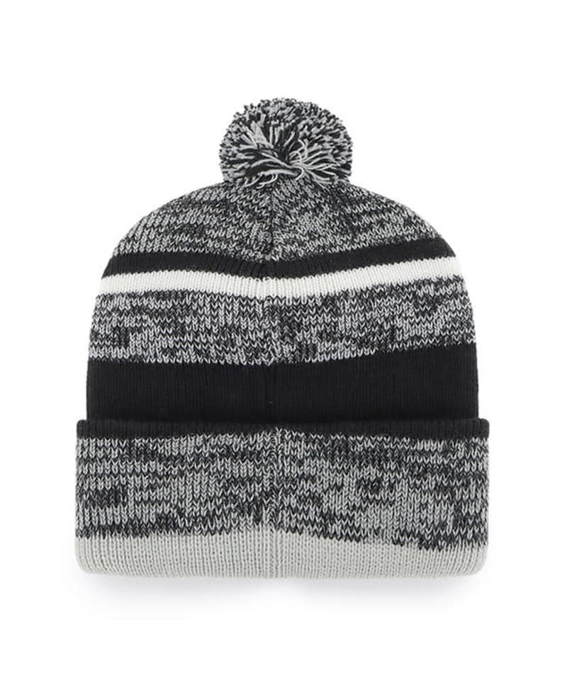 Detroit Lions 47 Brand Black Northward Cuff Knit Hat - Image 2