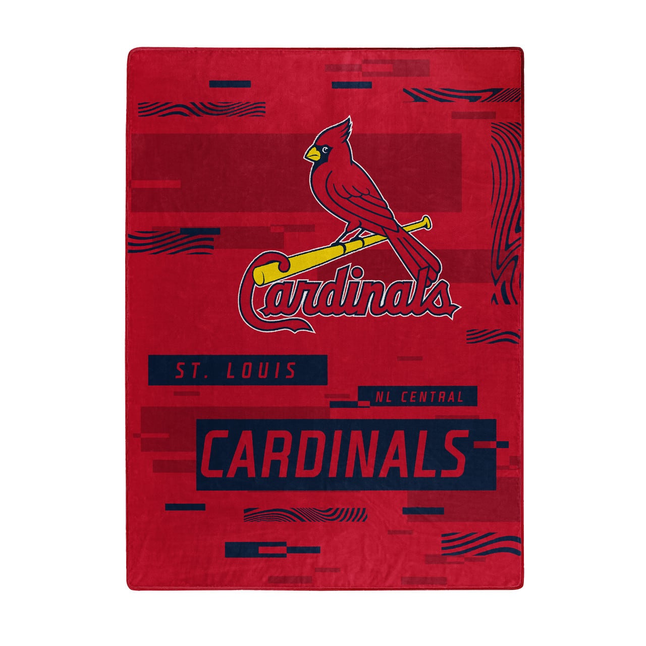 St. Louis Cardinals 60x80 Blanket Raschel Digitize Design