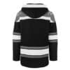 Los Angeles Kings Men's 47 Brand Black Vintage Retro Freeze Pullover Jersey Hoodie - Image 2