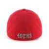 San Francisco 49ers 47 Brand Red Franchise Fitted Hat